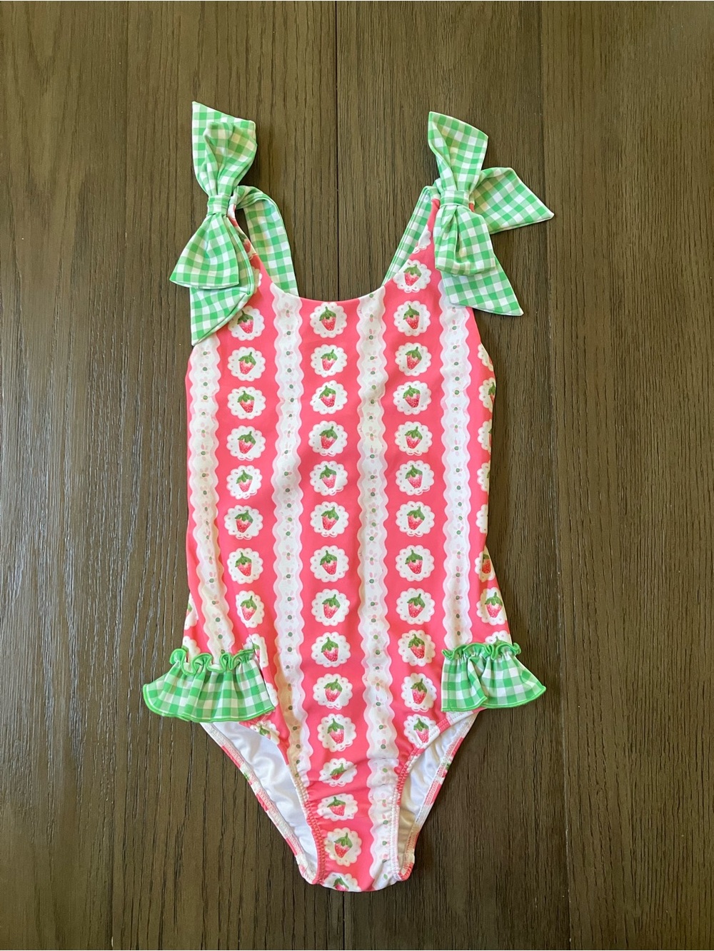 SweetHoney Strawberry Patch Melanie One Piece Swimsuit 🍓